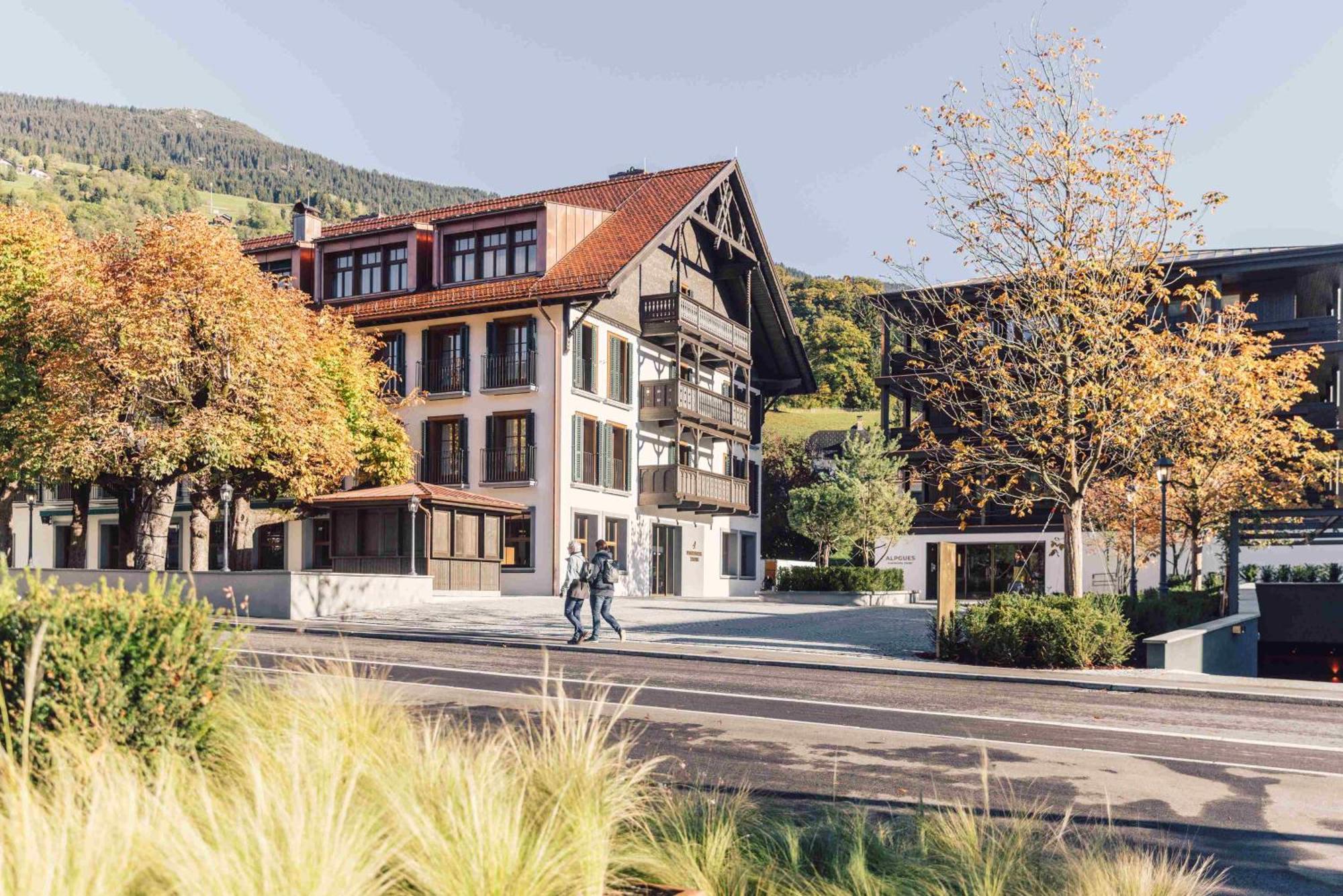 Posthotel Taube Schruns Exterior photo