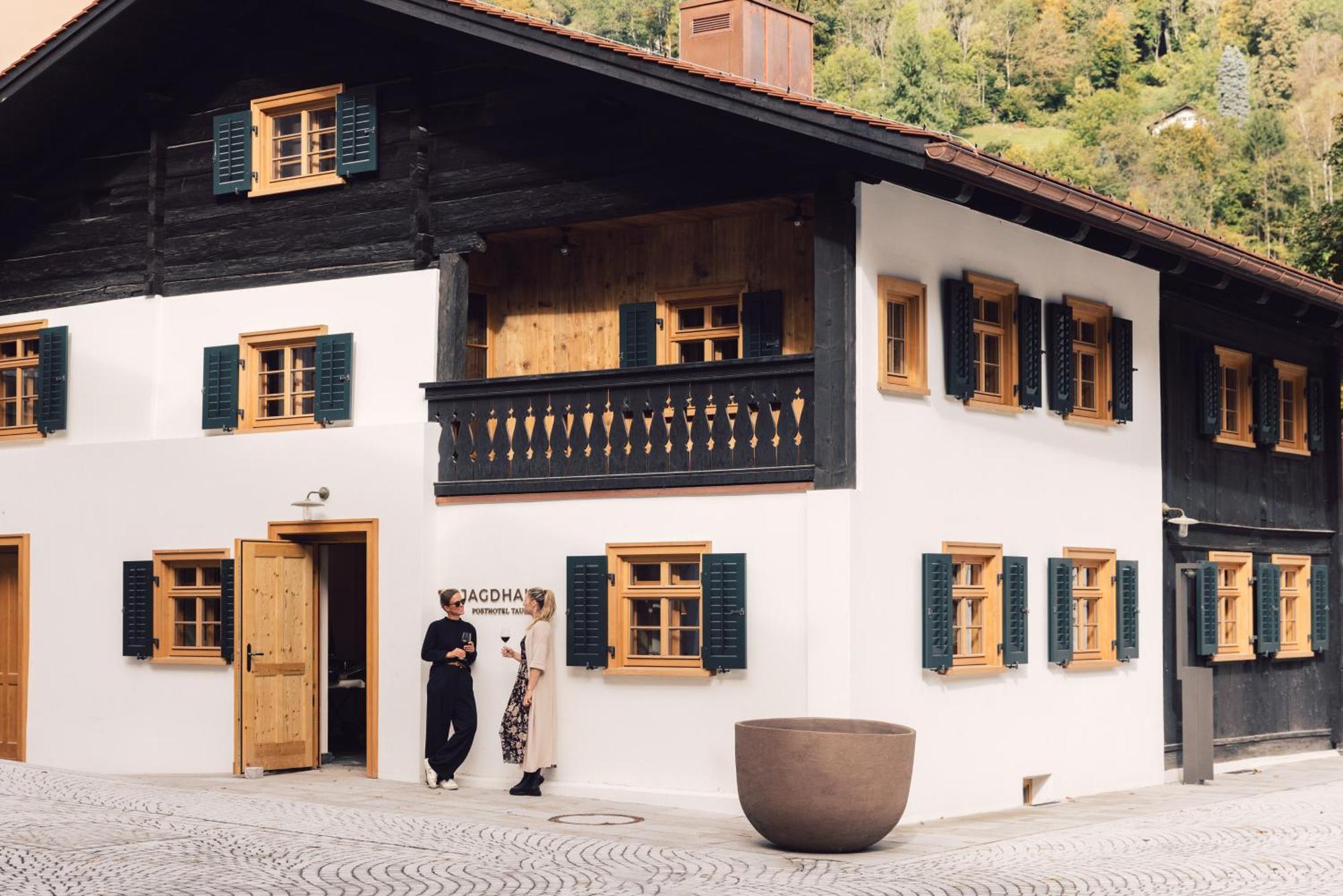 Posthotel Taube Schruns Exterior photo